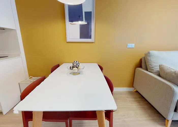 Breton 17- Con Piscina Climatizada En Centro Lägenhet