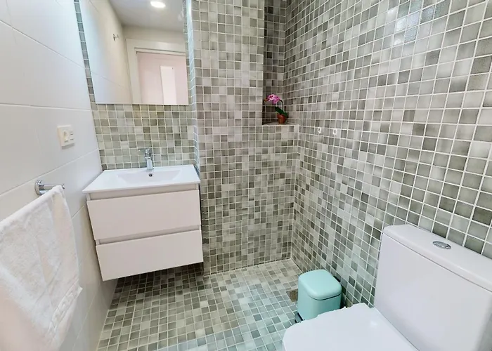 Breton 17- Con Piscina Climatizada En Centro Lägenhet *